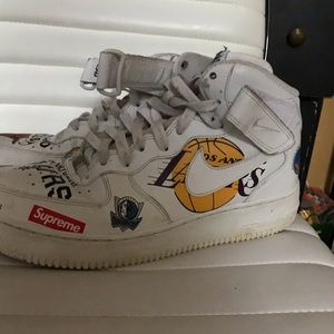 Air Force 1 x supreme x nba
